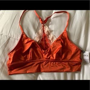 Aerie Razorback lace bralette, M